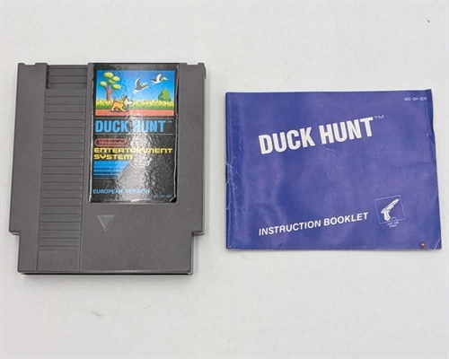 Duck Hunt - Small Box - Complete In Box - (EEC) - NES Spil (B Grade) (Genbrug)